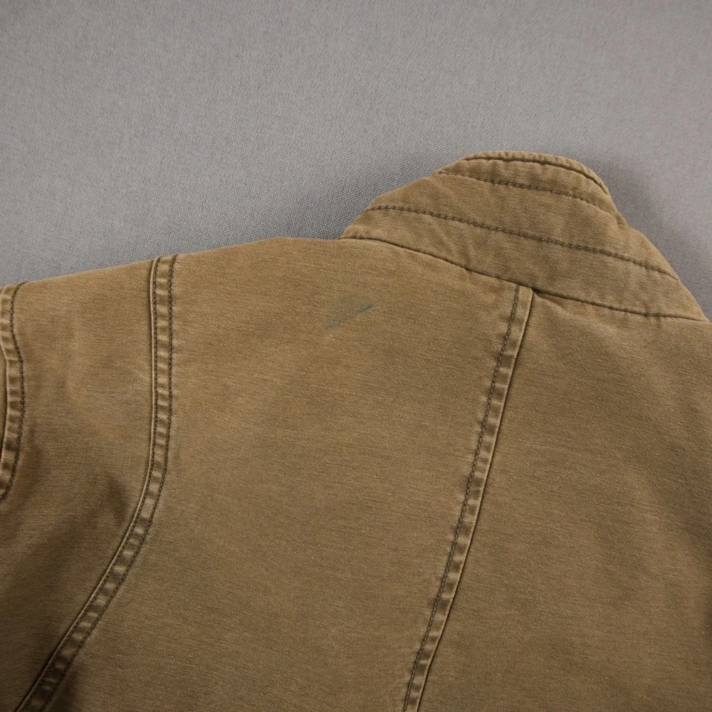 Levi's Military Field Trucker Canvas Quilted Men Jacket S Utility Multi Pocket